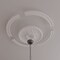 Ekena Millwork 36 1/2-in. OD x 30 1/4-in. ID Ceiling Ring with 20 7/8-in. OD Ceiling Medallion Palmetto Accent Kit CRM35PI20PM - alternate 5